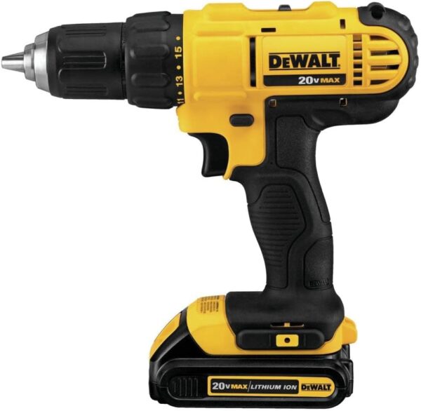 DEWALT 20V MAX Cordless Drill and Impact Driver, Power Tool Combo Kit with 2 Batteries. - Image 2