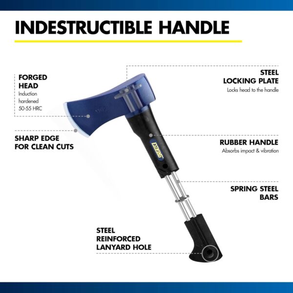 Estwing 1.25lbs Axe, 14" Handle, with Indestructible Handle - Image 3
